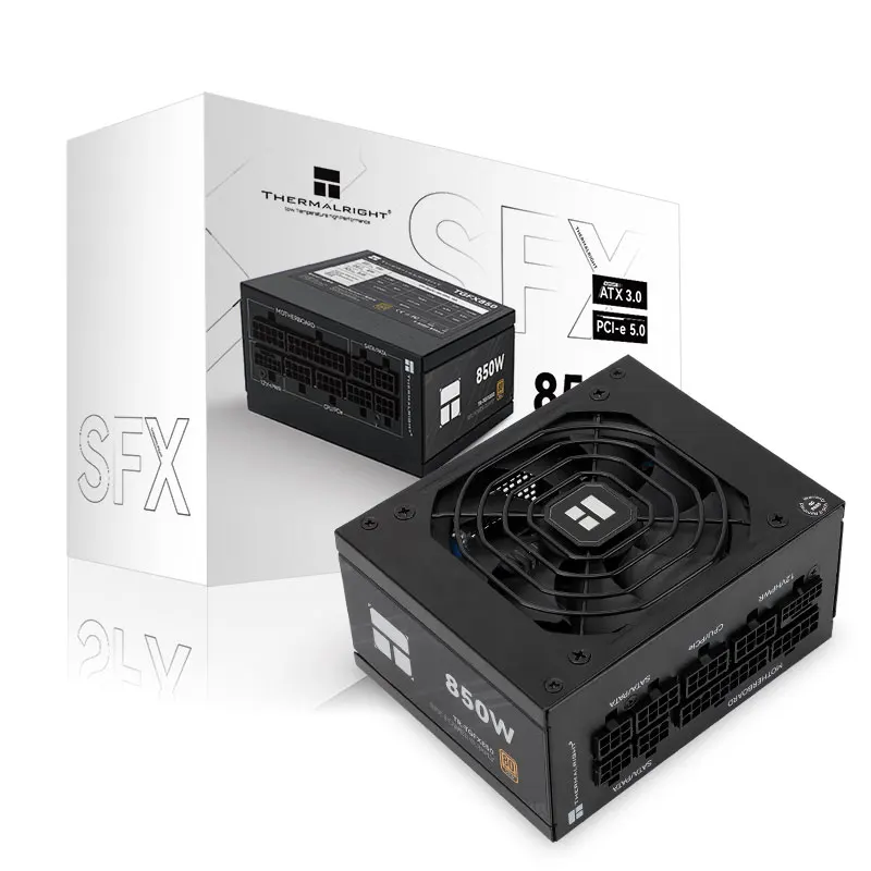 Fuente de alimentación de caja de computadora Thermalright TR-TGFX850, módulo completo de medalla de oro SFX, compatible con ATX3.0 /pcie5.0 (850 /750W) - imagen 2