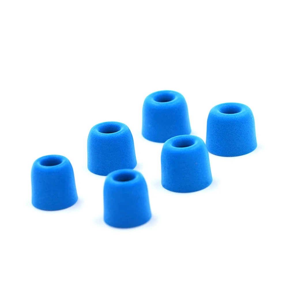 Una fila de círculos de plástico azul