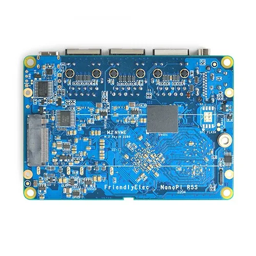 NanoPi R5S Router Dual 2,5G + Gigabit Mini Placa de desarrollo CNC, caja de metal completa RK3568 - imagen 5