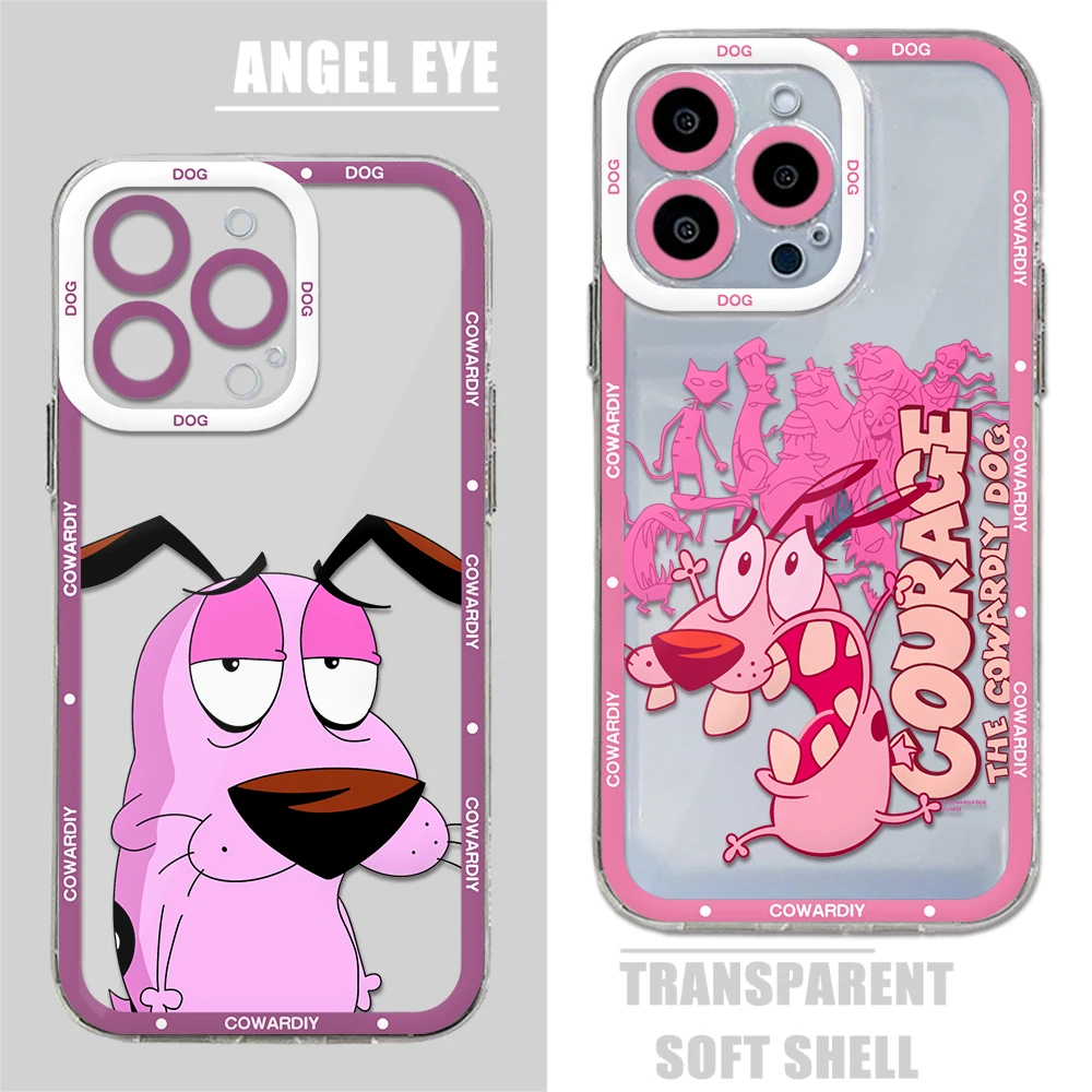 Funda de teléfono con dibujos animados para Samsung, carcasa transparente con diseño de perro cousmoso png para modelos S24, S23, S22, S21, S20, S10 FE, Note20, Note10 Plus, Ultra Lite 5G - imagen 3