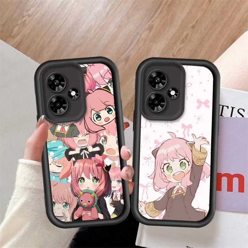 Anya Forger-funda de Anime para Infinix GT Hot 10 20 30 11 12 12i 20s 30i 40 40i 50 50i Pro Play NFC, funda de teléfono con escalera ocular - imagen 5
