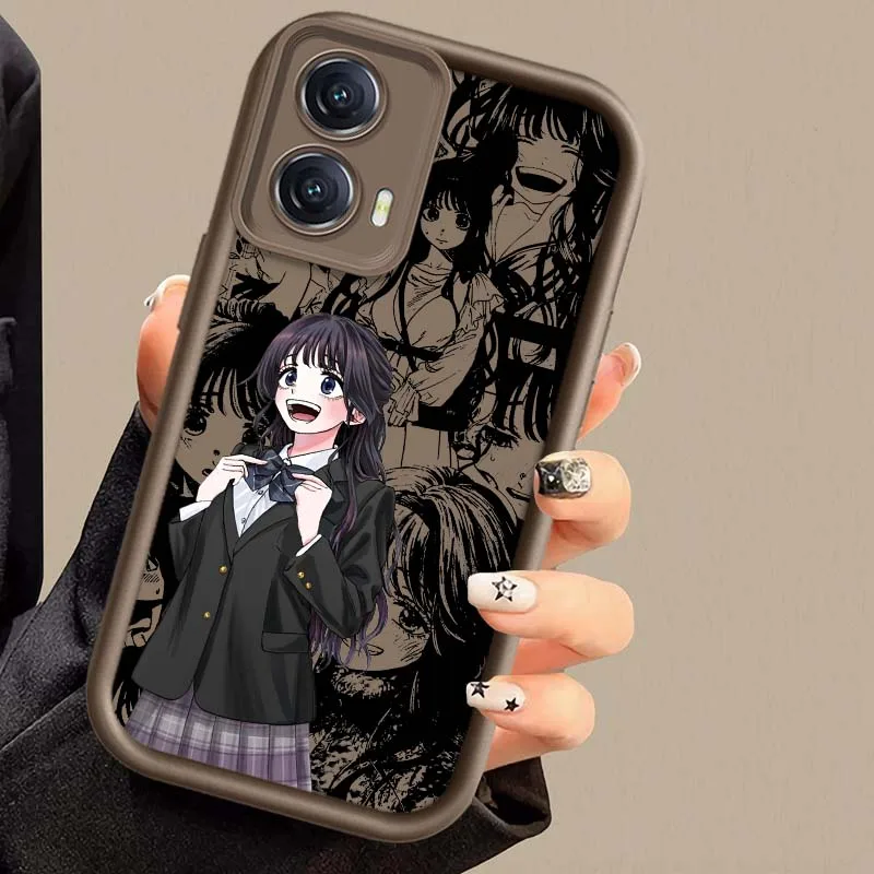 Funda de Anime Waguri Kaoruko para Motorola Edge 50 60 G30 G20 G10 G05 G04s E30 E32 E14 Stylus Fusion Pro Eye escalera funda de teléfono - imagen 4