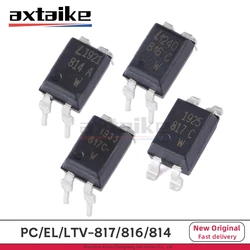 20 piezas 817C 814A 816C 816D SMD DIP 4 pines LTV-814-A LTV-816 LTV-817 EL817 PC814 PC816 PC817-A/B/C/D fototransistor fotoacoplador IC