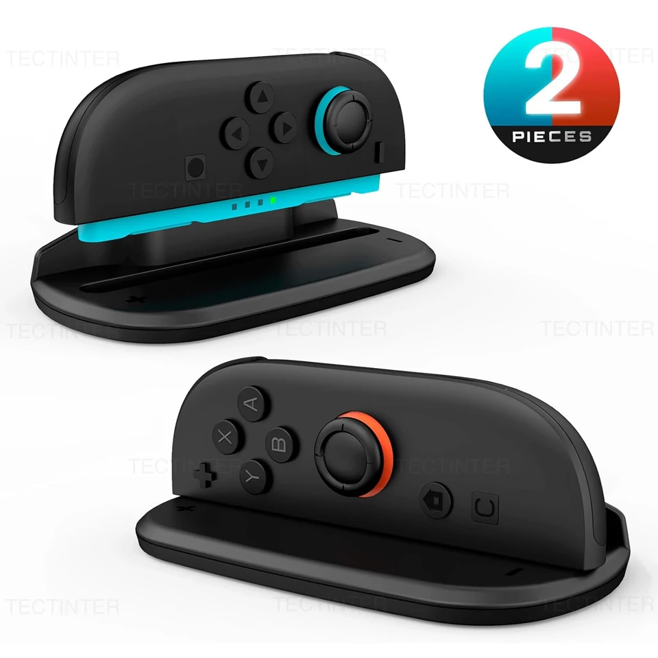 Soporte de agarre para ratón para mando de juegos, Base de soporte para mando de Nintendo Switch 2, accesorios, 2 uds.
