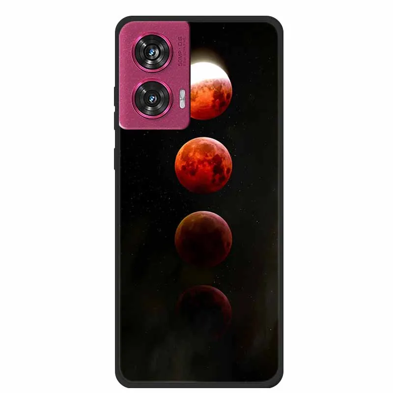 Para Motorola Moto G35 5G funda de lujo TPU funda trasera de silicona suave fundas de teléfono para MotoG35 Fundas protectoras coloridas a prueba de golpes - imagen 3