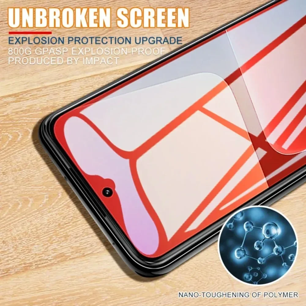 2 uds vidrio templado transparente Mi C50 C51 C55 C65 F5 Pro Protector de pantalla para Xiaomi POCO F3 F4 GT película - imagen 2