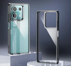 Funda acrílica transparente para Xiaomi 14T Pro Redmi 14C protección de silicona transparente a prueba de golpes funda dura para teléfono Xiaomi14TPro Shell