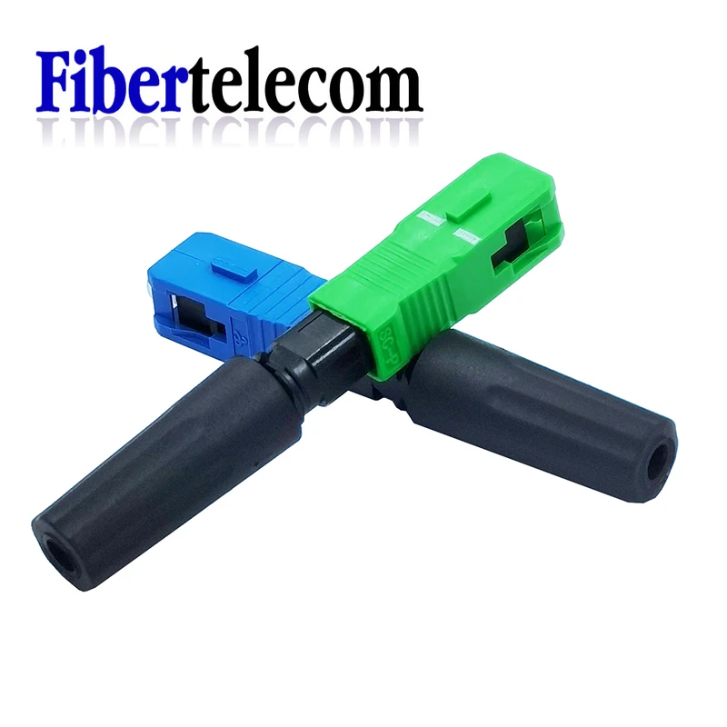 Conector rápido de fibra óptica FTTH SC APC adaptador de fibra óptica monomodo SC UPC FTTH SC conector de fibra conjunto de campo - imagen 5