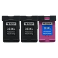 hp 303xl 2bk 1 color