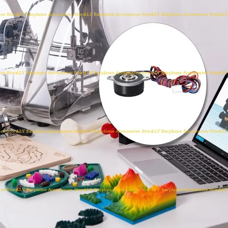 462E temperatura 36 pasos Motor NEMA14 36 Motor paso paso 8 Dientes CSE14HRA1L410A-02 - imagen 4