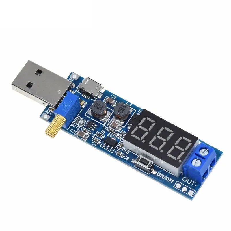 Módulo regulador de potencia USB DC-DC 5V a 3,3 V 9V 12V 24V módulo de alimentación de escritorio digital - imagen 5