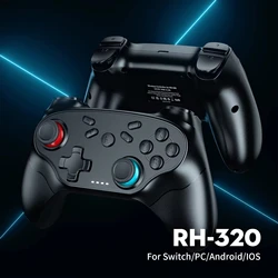 Mando inalámbrico para Switch/PC/iOS/Android – Turbo y Vibración