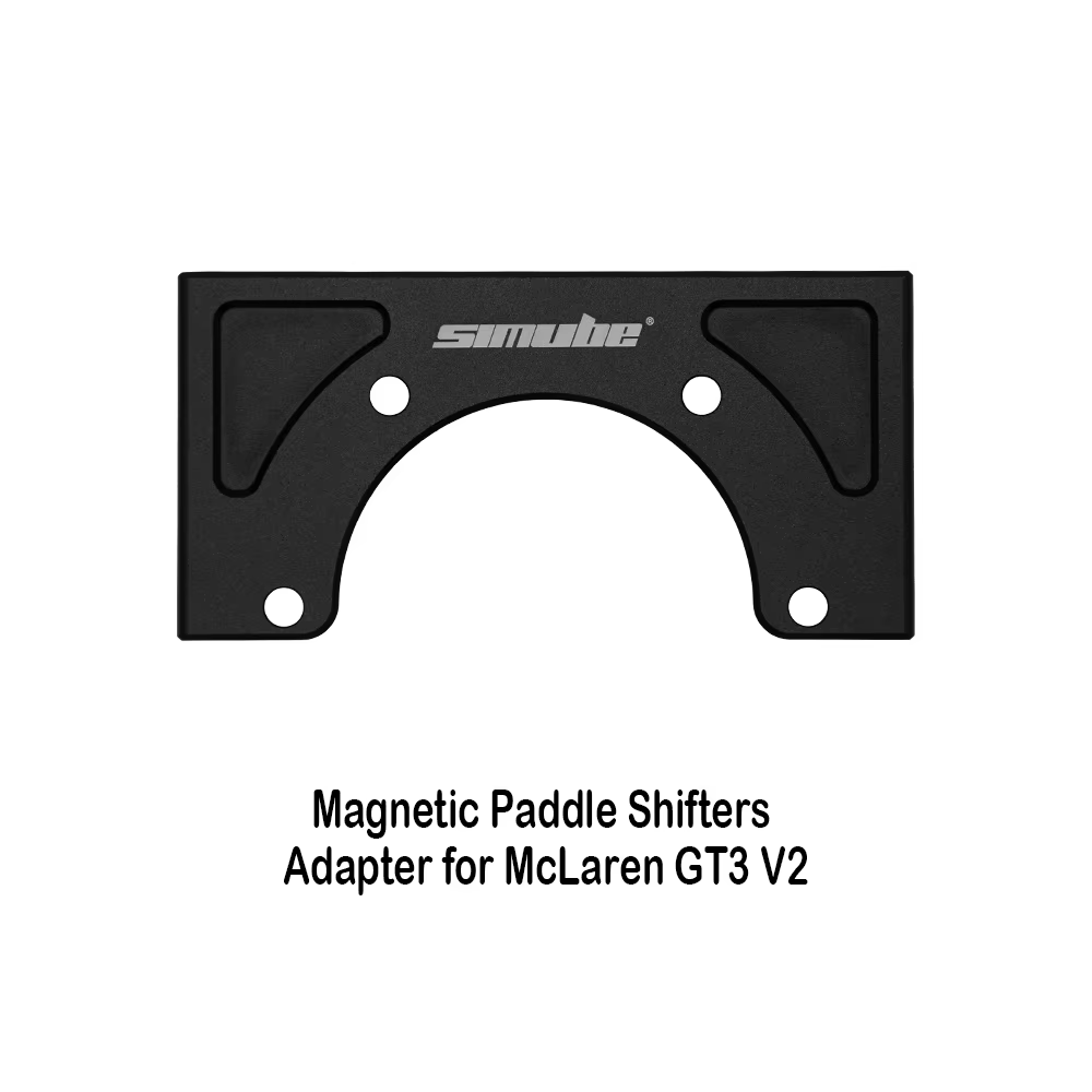 Adaptador de módulo de paleta magnética para Fanatec McLaren GT3 V2 Simube de fibra de carbono y aleación de aluminio - imagen 2