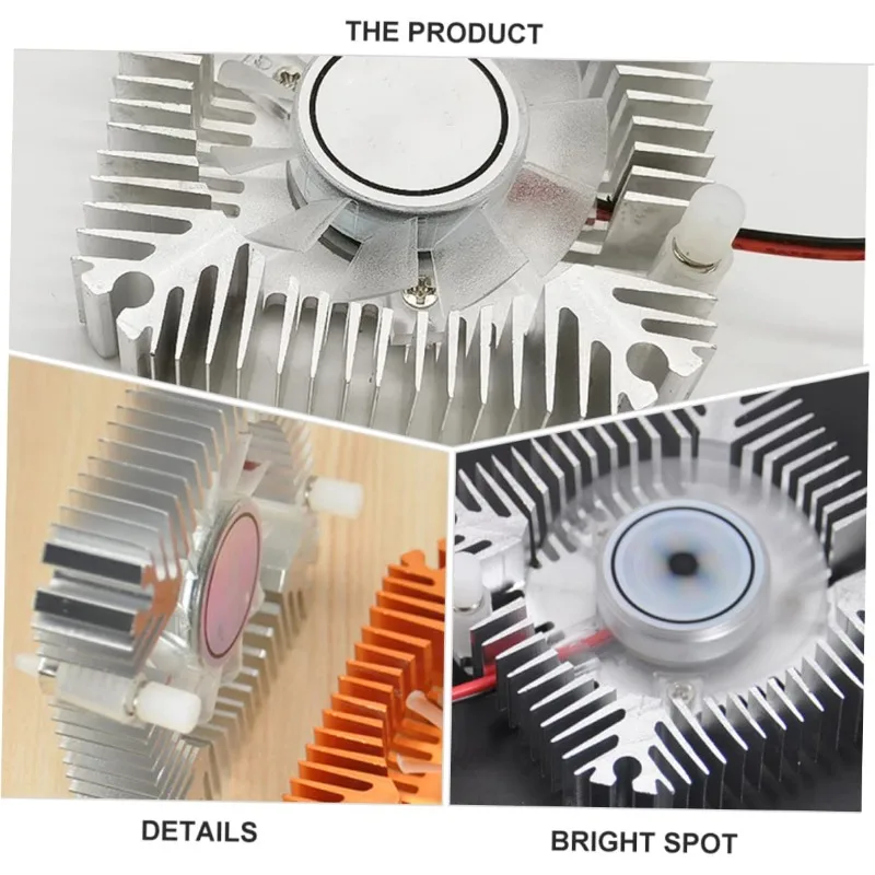 Enfriador de tarjeta gráfica de 12v, ventilador de refrigeración Gpu silencioso, ventilador de refrigeración de aire para tarjeta de vídeo, rodamientos de precisión, conducción de calor anodizado de 55MM - imagen 4