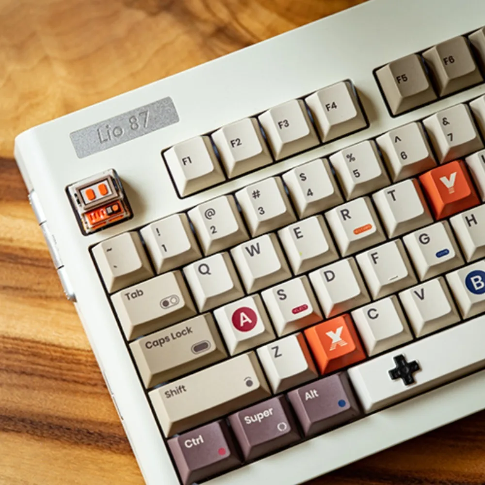 Tapa de teclado personalizada de resina Original de Robot Artisan, accesorios de teclado mecánico, Cherry MX 1U - imagen 3