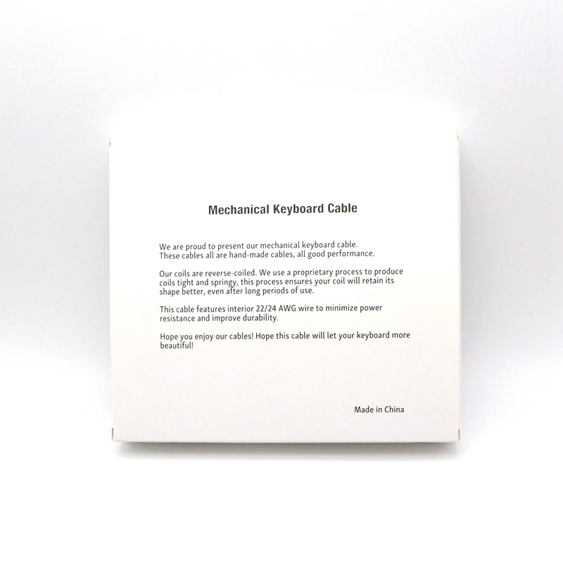 Paracord hecho a mano y cable en espiral USB-C USB-C de doble manga PET para teclado mecánico Tuzi. - imagen 5