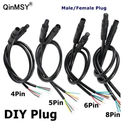 Cable Extensión Cámara Trasera Coche – 6 Pines Macho Hembra DVR