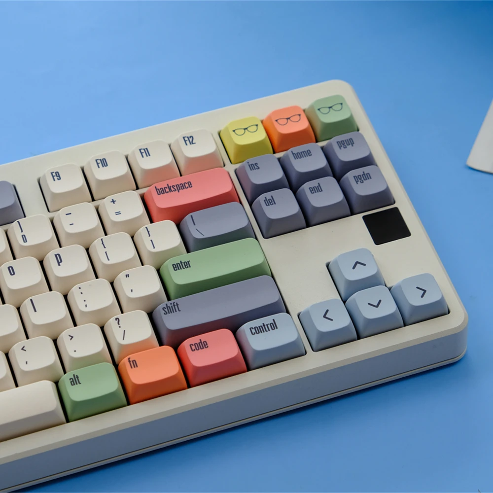 GMK-teclas de lona Dye Sub Keycap XDA PBT para teclado mecánico Gaming 75% teclas de colores Wooting minimalismo Retro personalizado DIY - imagen 2