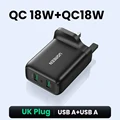 UK Dual QC3.0 18W