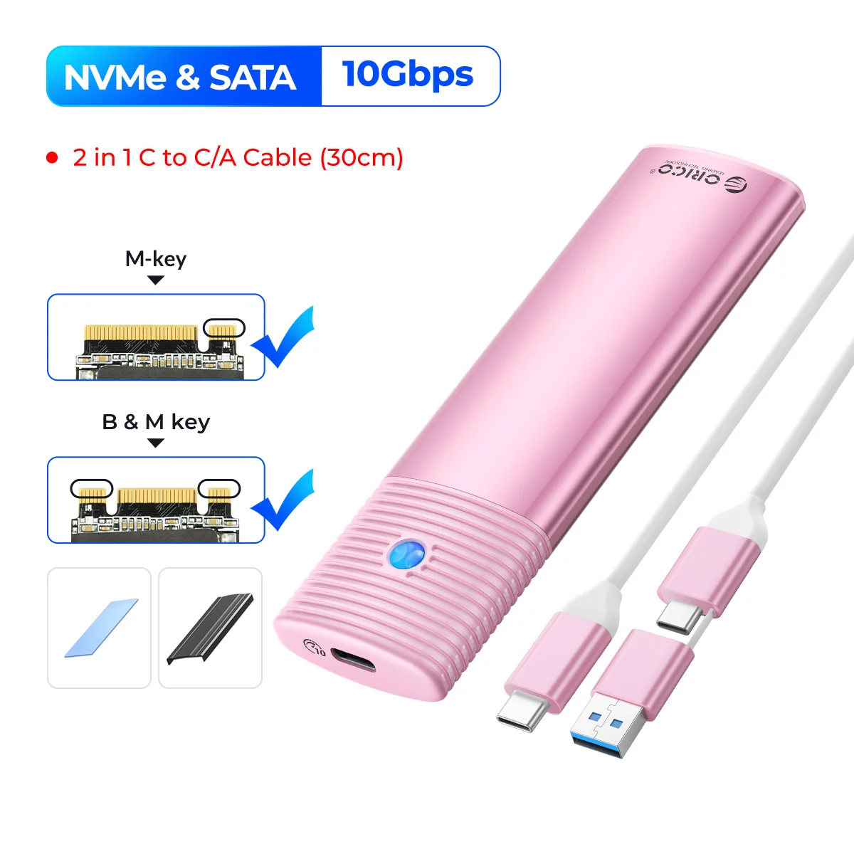 NVMe SATA-2in1 Cable