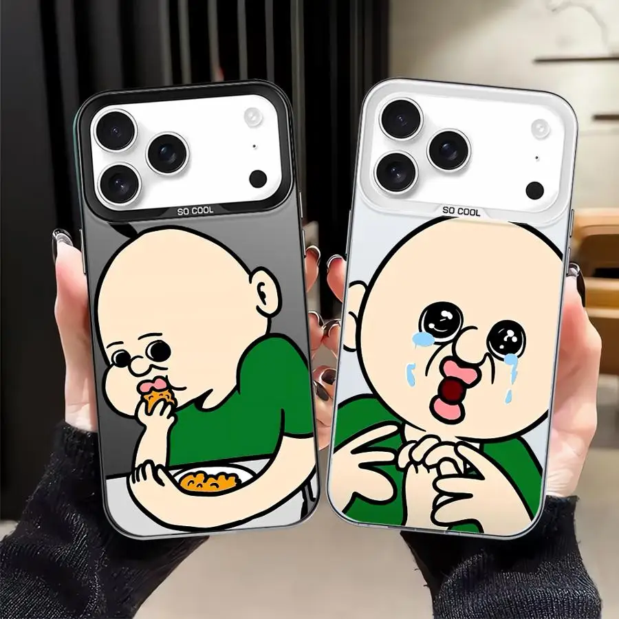 Funda para iPhone 17Air 15 Plus 16e 14 16 17 Pro Max 12 13 XR XS 11 funda trasera para teléfono lindo Bangbang Yuzhi