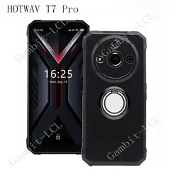 Funda TPU Hotwav T7 Pro con Soporte Anillo Trasero – Golpes