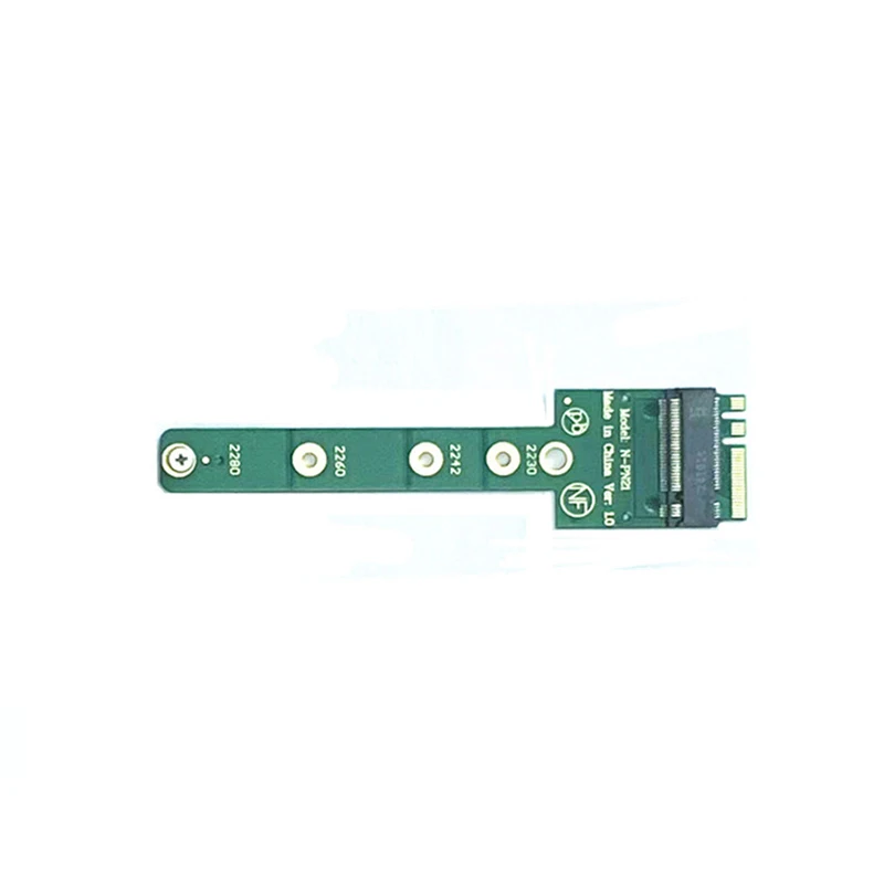 Tarjeta de conversión M.2 M Key a A + E Key NGFF, enchufe de tarjeta Ethenet WiFi M.2 a protocolo NVMe, adaptador de conversión M.2 NGFF 2280 SSD - imagen 3