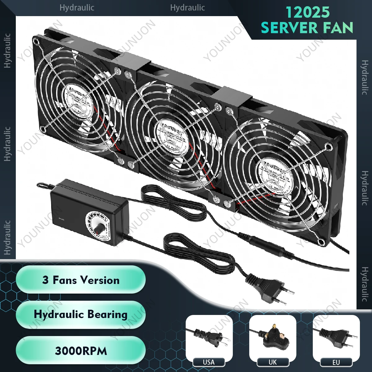 3 Fans Hydraulic
