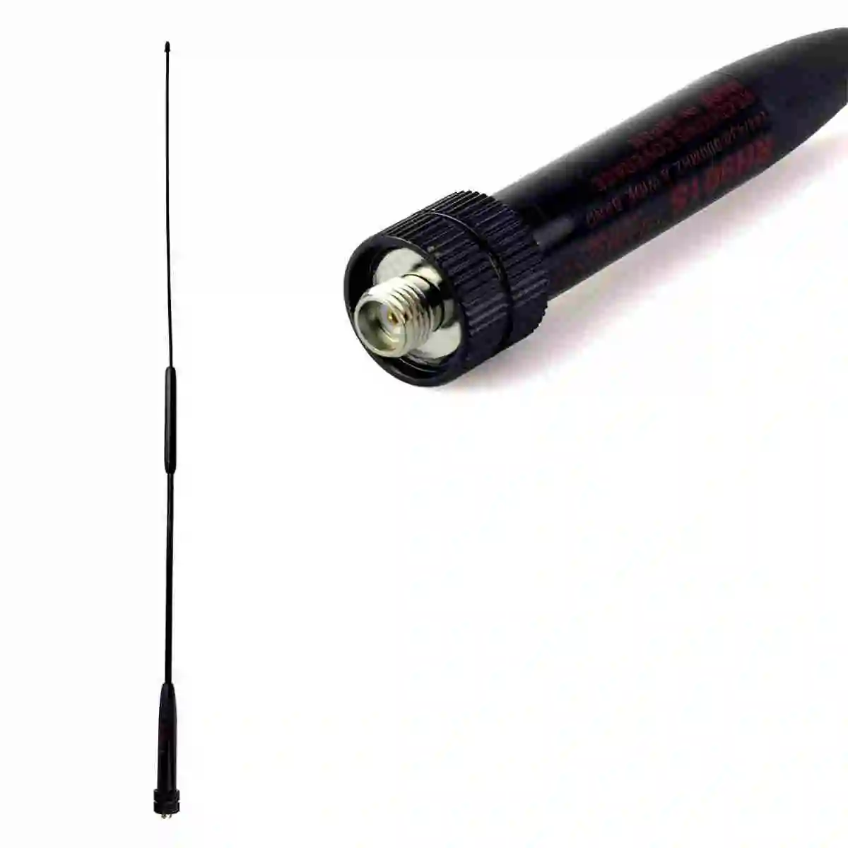 Antena RH901S SMA hembra/BNC/macho VHF UHF de doble banda para Baofeng quansheng Kenwood Yaesu Vertex HY