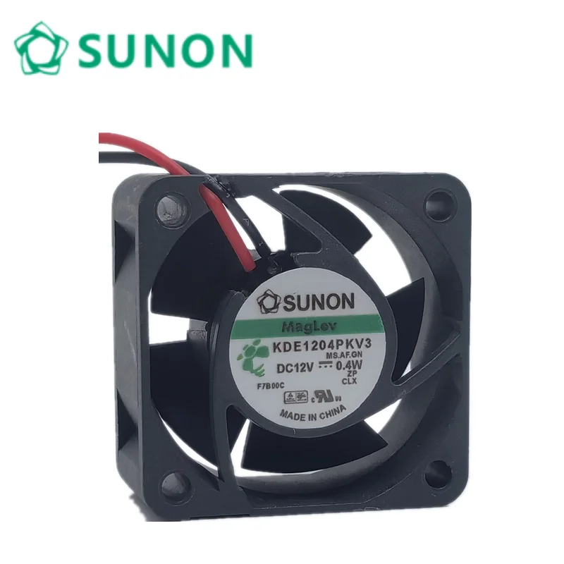 Ventilador de refrigeración de 4CM, 4020, 4x4x2CM, 40mm x 20mm, 12 V, 2 pines, 2 cables, 12 voltios, KDE1204PKV3 MS.AF.GN para Sunon