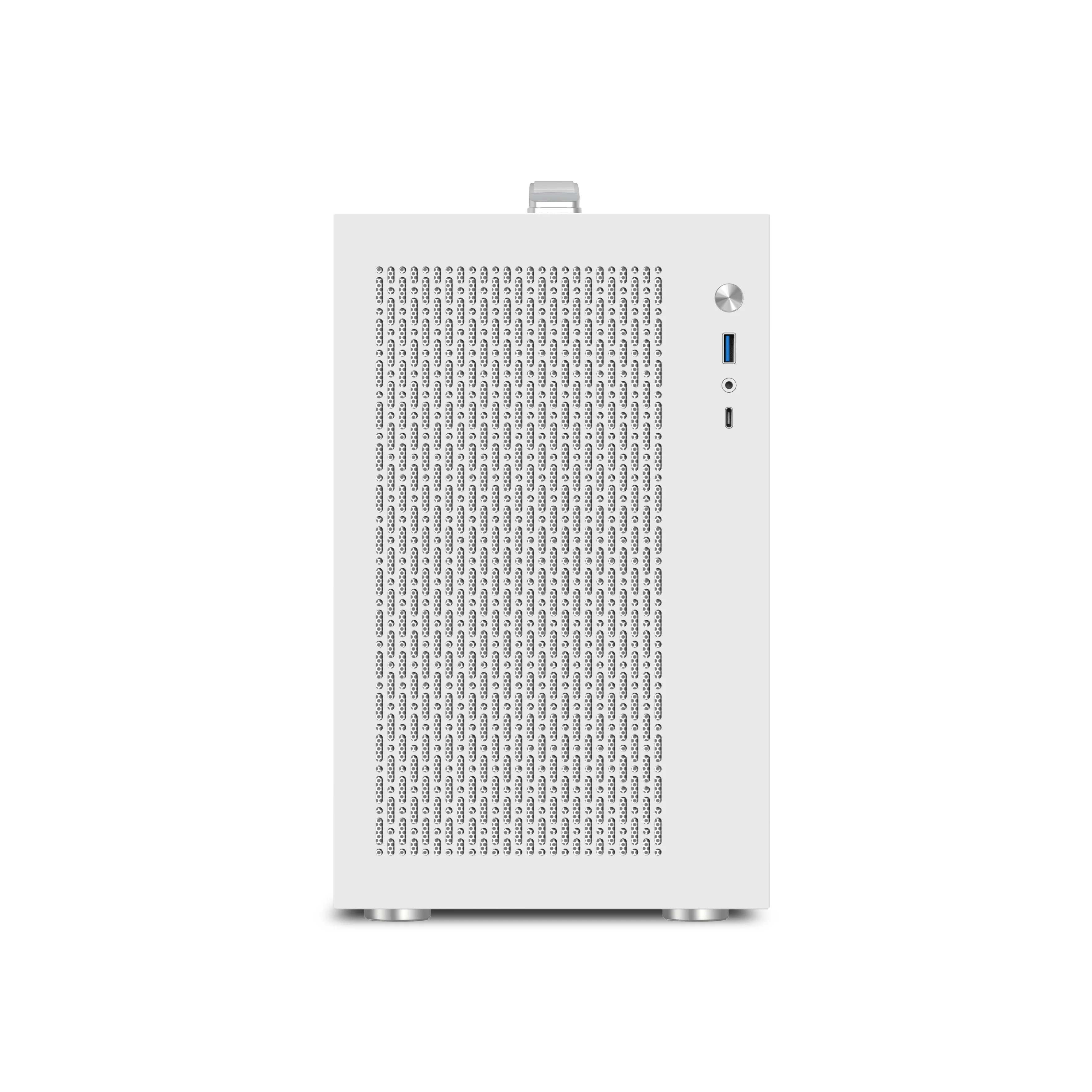 Power Train X100 Pro caja de mano MINI MATX chasis de computadora de juegos de escritorio compatible con refrigeración por agua 240 tipo c - imagen 3