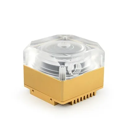 Bomba de agua de refrigeración Syscooling DC 12V para ordenador DIY bomba silenciosa de refrigeración por agua gran potencia 1200L/H flujo G1/4 rosca - imagen 5