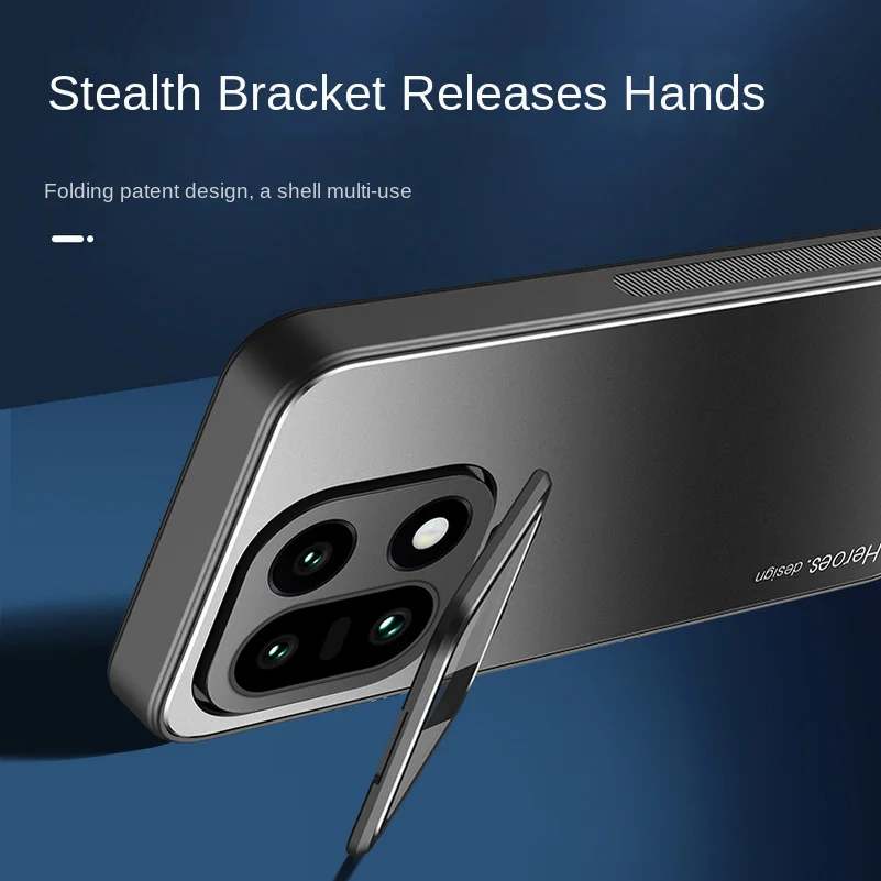 Para Oneplus 15 funda de Metal lente soporte de cámara cubierta para One Plus Fundas para 1 + 15 funda protectora de soporte mate a prueba de golpes