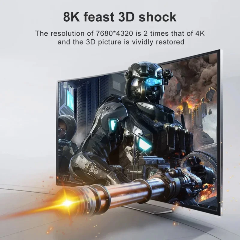 DisplayPort-divisor de interruptor bidireccional de 3 puertos, 8K, DP 1,4, 1x3, conmutador 8K @ 60Hz, 4K @ 144Hz para interruptor de fuente múltiple y pantalla - imagen 4