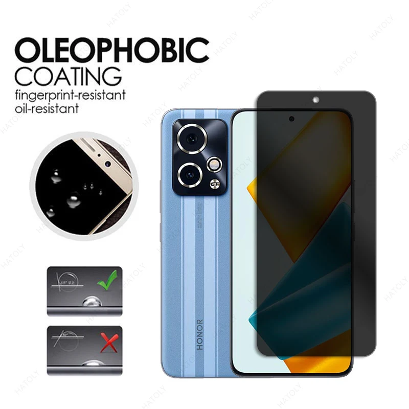 Vidrio Templado antideslumbrante para Honor 90 GT, Protector de pantalla antideslumbrante para Honor 90 GT, vidrio frontal antideslumbrante