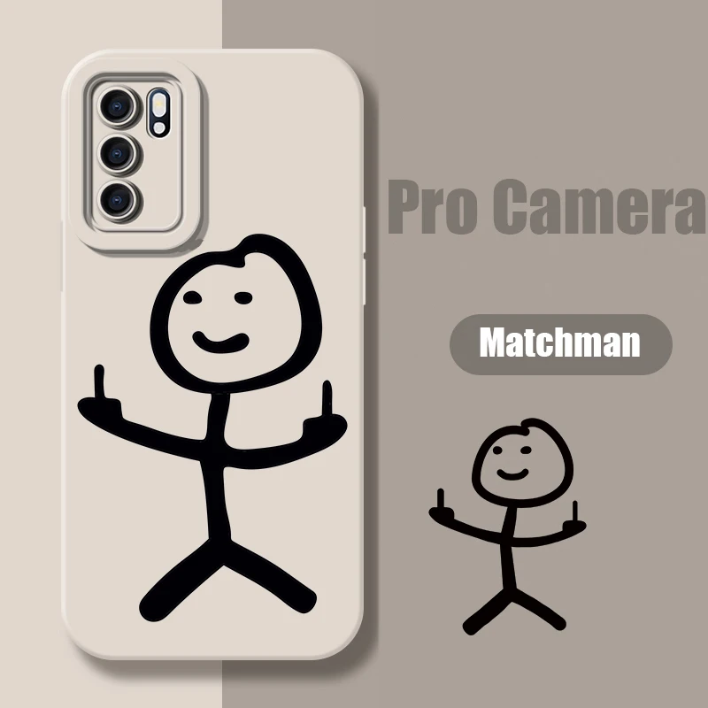 Funda de teléfono Matchman de dibujos animados para Samsung Galaxy A34 A54 A33 A53 A32 A52 S24 S23 S22 Ultra Plus S21 FE Note 20 funda de silicona suave - imagen 4