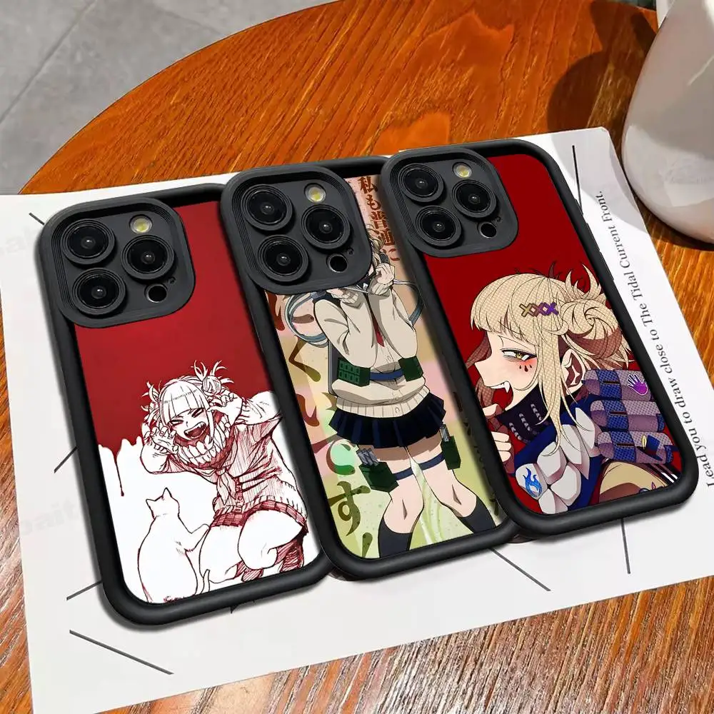 Funda de teléfono Himiko Toga Boku No Hero Academia, funda de silicona para iPhone 17 16 15 14 13 Pro Max, funda suave a prueba de golpes - imagen 5