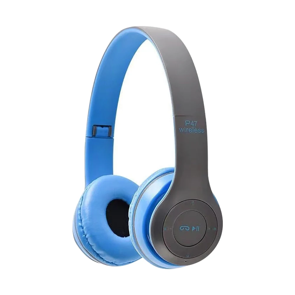 Auriculares inalámbricos P47 5,0 auriculares Bluetooth serie plegable estéreo HiFi bajo juego deportivo auriculares con micrófono para juego de teléfono inteligente - imagen 3
