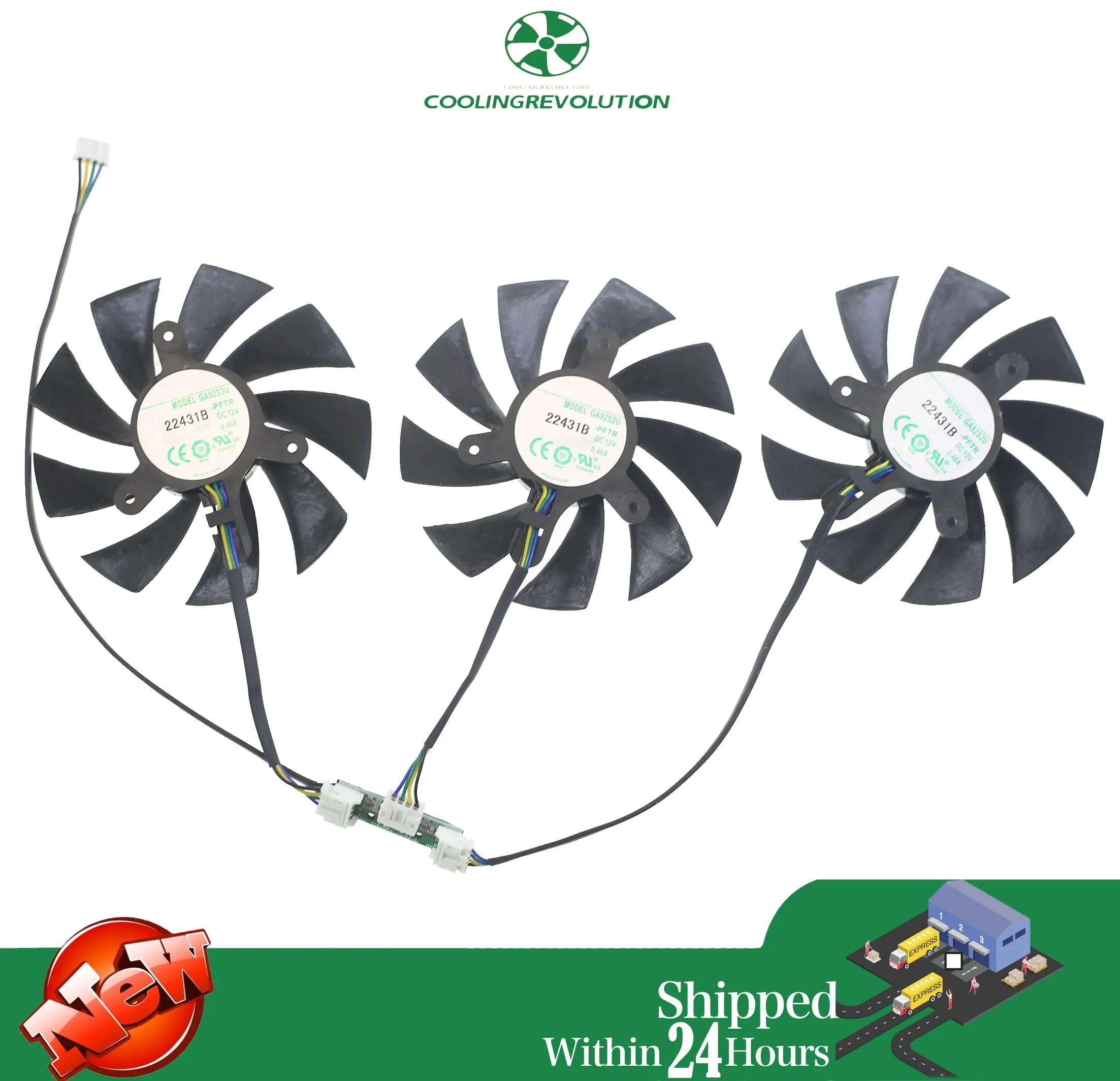Ventilador Refrigeración ZOTAC GTX 1080 Ti AMP Extreme Compatible - imagen 4