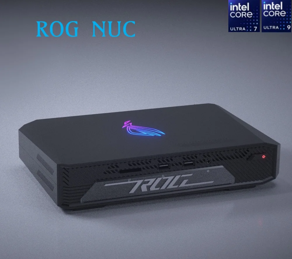 ASUS ROG NUC Super AI ordenador de escritorio Intel Core Ultra 7/9 155H/185H/RTX 4060/4070 pantalla exclusiva mini PC para juegos - imagen 2