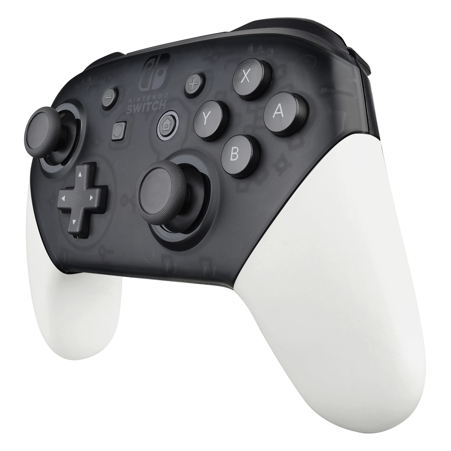 eXtremeRate Empuñaduras de Repuesto Accesorios de Carcasa para Controlador Nintendo Switch Pro - Blanco - imagen 4