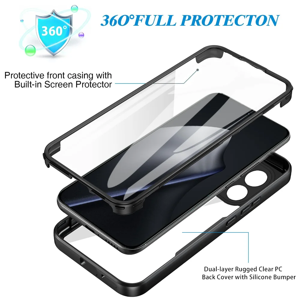 Funda protectora de cuerpo completo a prueba de golpes para Xiaomi 15T Pro Mi 15T 5G, funda protectora de pantalla, Fundas Coque - imagen 5