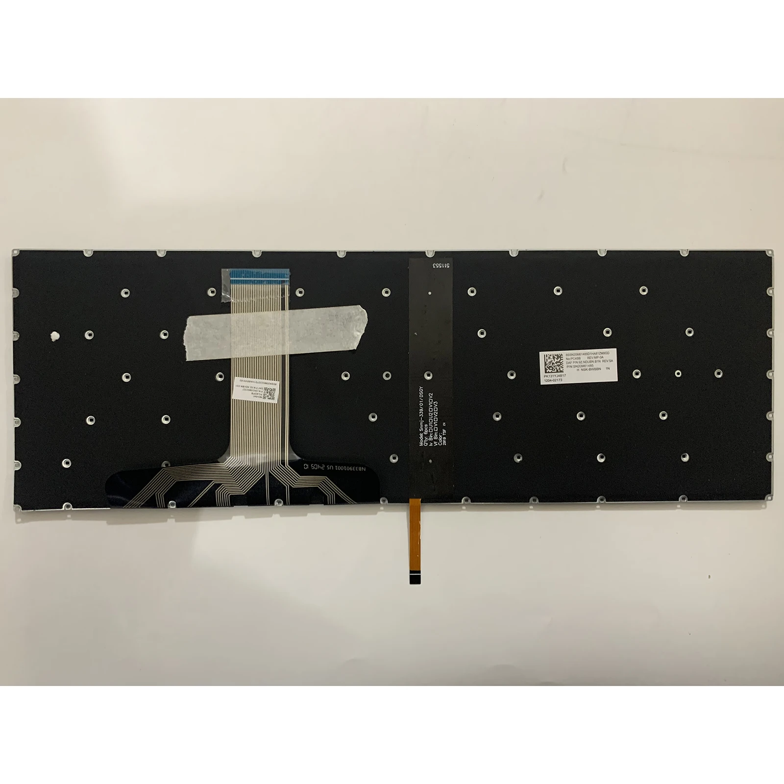 Teclado de ordenador portátil con diseño estadounidense para Lenovo Ideapad Y300 Y330 U330 Y410 Y430 Y510 Y520 Y530 Y710 Y730 - imagen 4