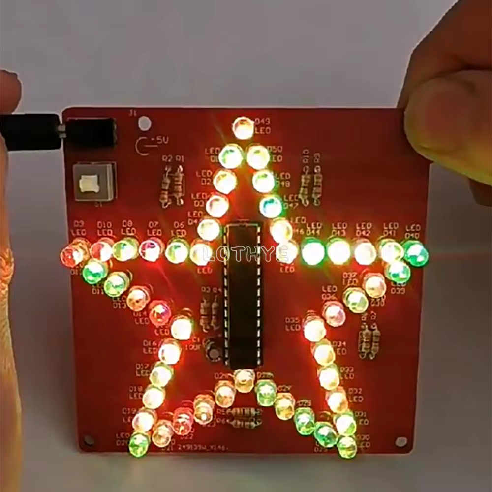 Kit de electrónica educativo LED con altavoz para soldadura escolar - imagen 5