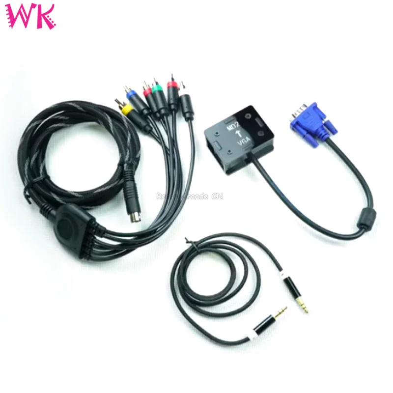 VGA a RGBS Box MD2 RGBS Salida Arcade 240P Convertidor