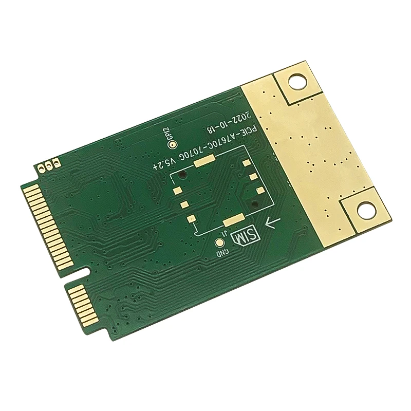 SIMCOM A7670G MINI módulo PCIE LTE Cat1 sin BT GNSS banda Global B1/B2/B3/B4/B5/B7/B8/B12/B13/B18/B19/B20/B25/B26/B28/B66 - imagen 4