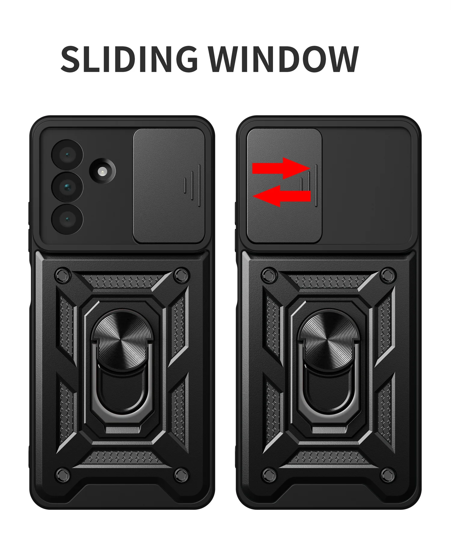 Armadura protectora para cámara, funda a prueba de golpes para Samsung Galaxy A36, funda protectora para cámara deslizante, funda para teléfono para Samsung Galaxy a36 5G - imagen 5