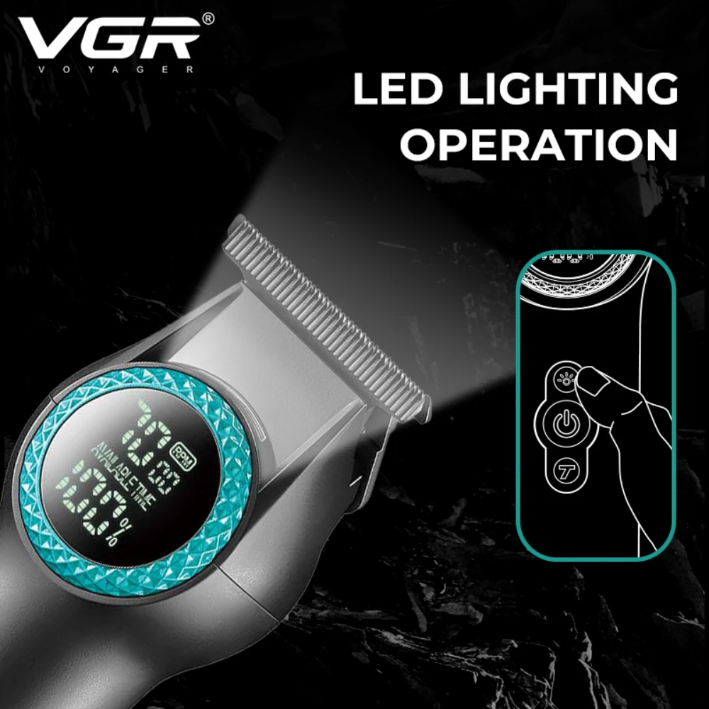 VGR V-990 Cortapelos Profesional Recargable Inalámbrico - imagen 5