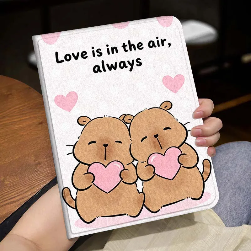 Funda de capibara de dibujos animados para Huawei Honor Tab Magic Pad GT 6 X9 X8A X8 V8 V7 9 8 2 3 13,3 10 Pro pulgadas - imagen 3