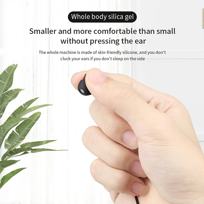 Auriculares para dormir ASMR de alta calidad, auriculares estéreo HIFI de silicona con graves pesados, auriculares invisibles con cable AUX/tipo C de 3,5 MM - imagen 5